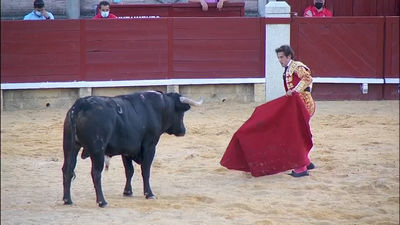 Isaac Fonseca y Álvaro Burdiel, a hombros en la semifinal de Miraflores de la Sierra (2ª parte)