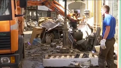 Continúa la búsqueda de centenares de desaparecidos por las inundaciones en Alemania