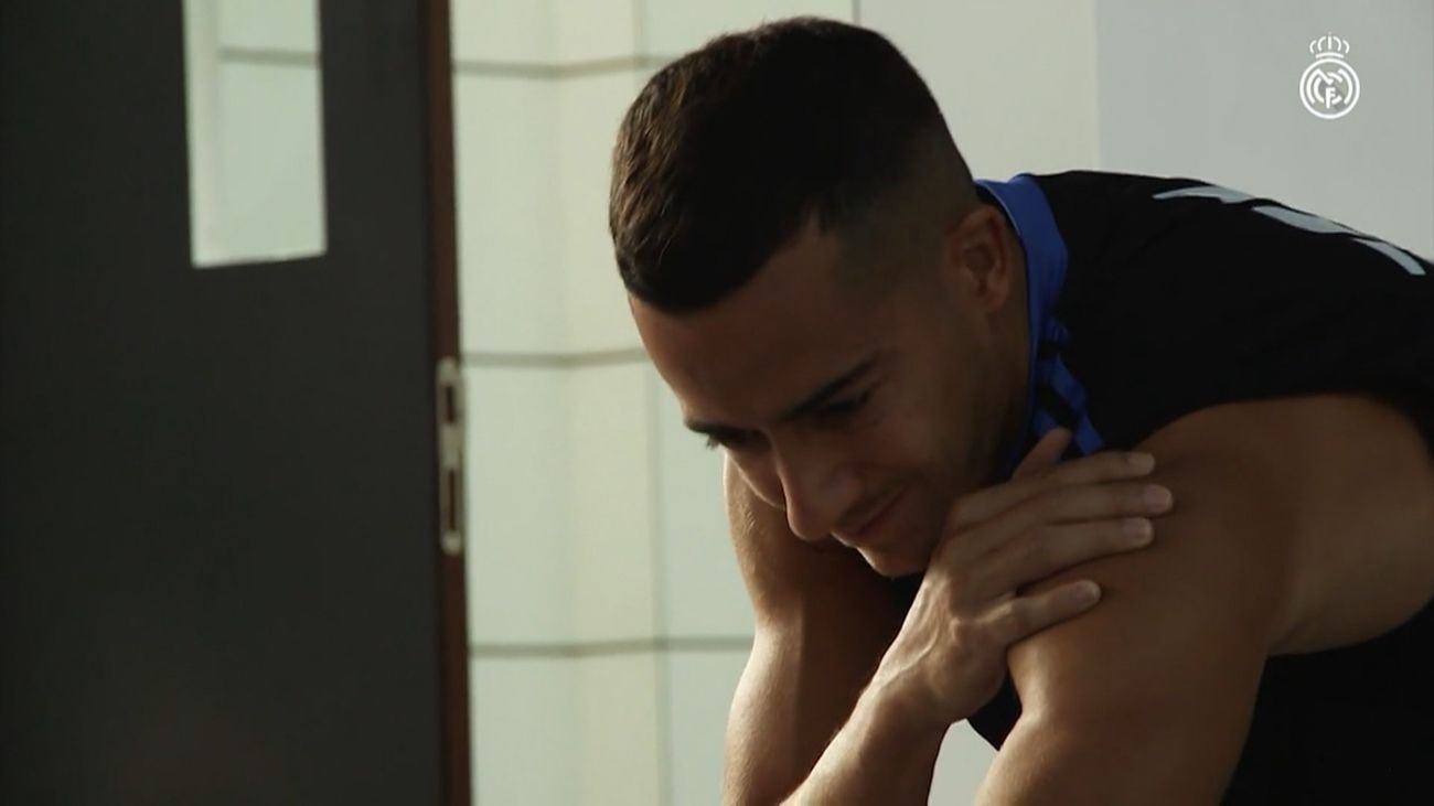 Un día de pretemporada del Real Madrid con Lucas Vázquez