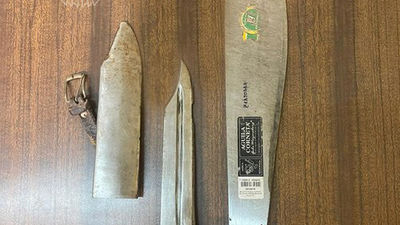 Detenido por agredir y amenazar con un machete a su hermano en la Cañada Real