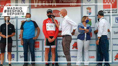 José Marín, primera etapa y liderato de la Vuelta Ciclista a Madrid Sub'23