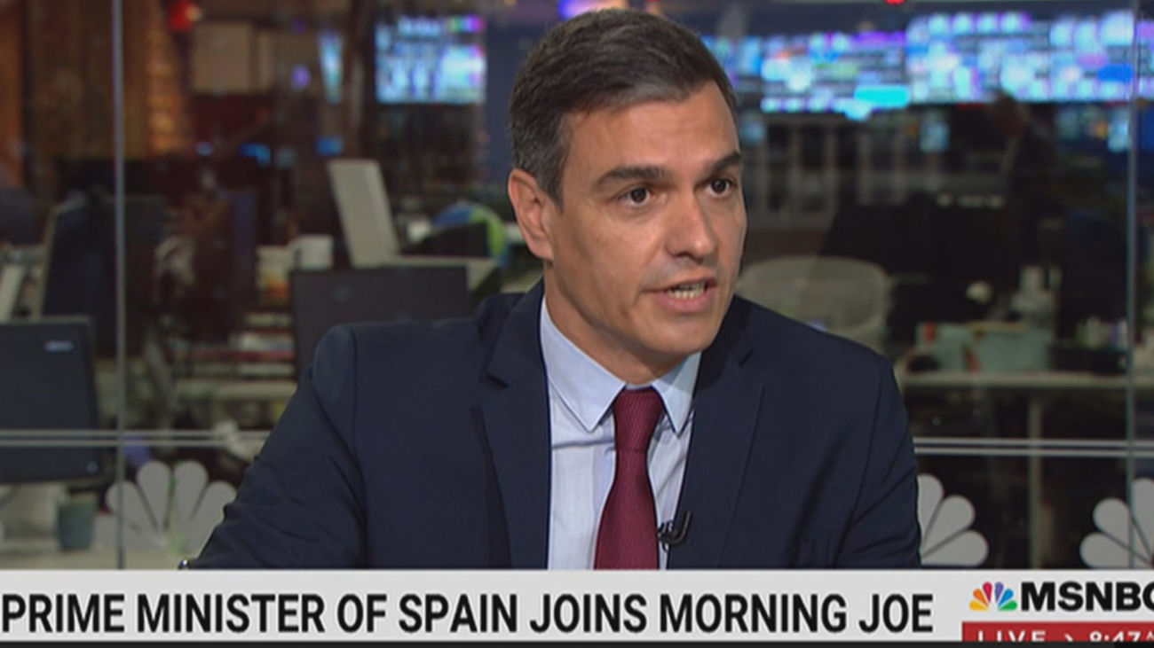 Sánchez inicia en Nueva York una gira económica por Estados Unidos para atraer inversiones