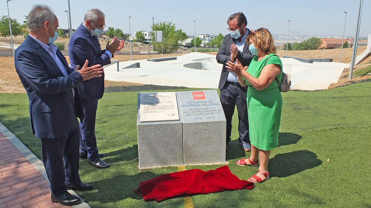 Paracuellos inaugura el skatepark más grande de Madrid en homenaje a Ignacio Echeverría