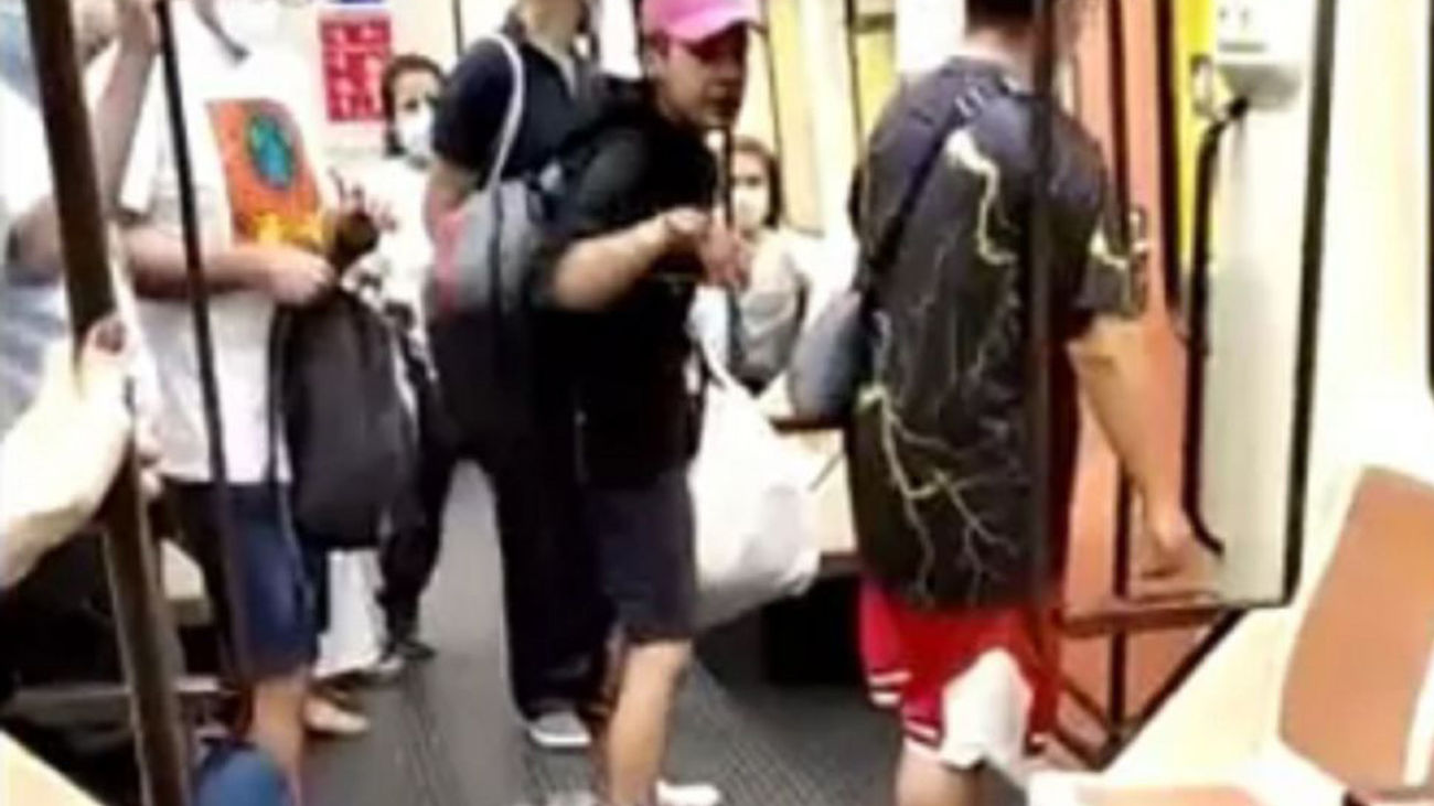 El individuo que agredió a un sanitario en el Metro de Madrid