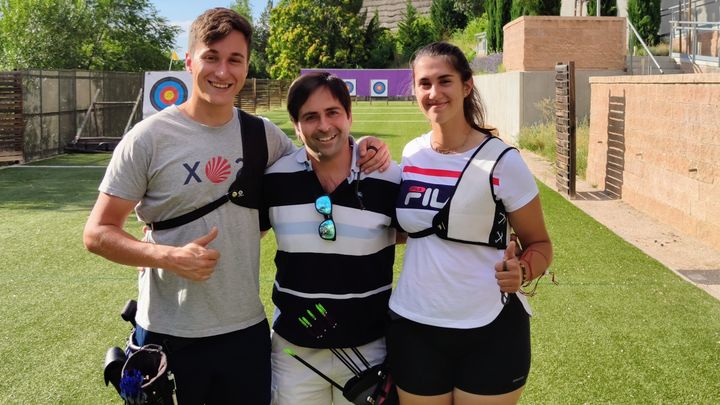 Inés de Velasco y Daniel Castro / RFETA