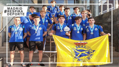 Real Canoe, subcampeón de España juvenil de waterpolo