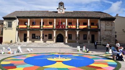 Torrelaguna creará este fin de semana una gran alfombra de colores por el Xacobeo