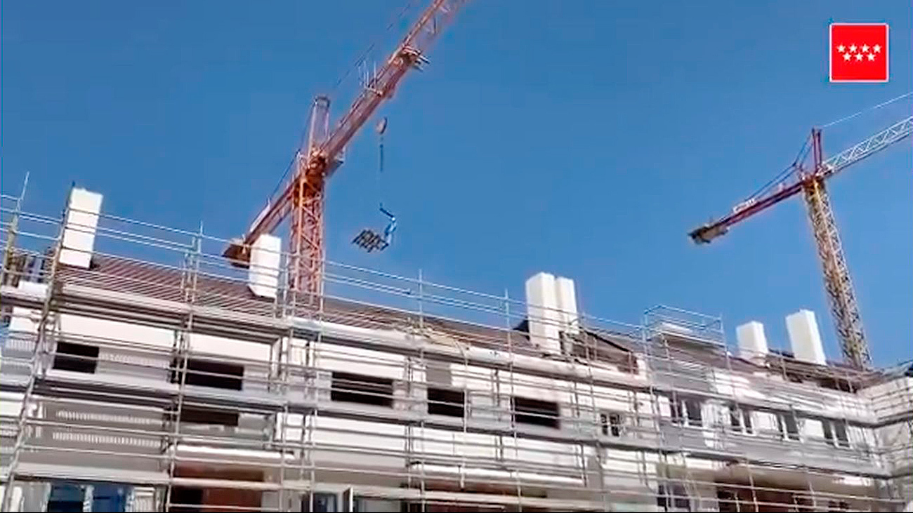 Muere un obrero de 49 años en Algete tras desprenderse una grúa