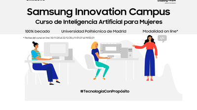 Nueva edición de formación gratuita en Inteligencia Artificial de Samsung dirigida a mujeres