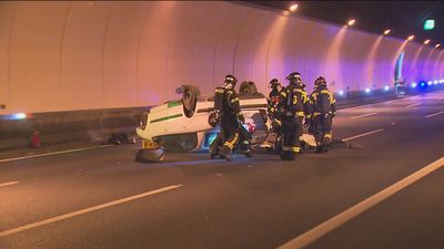 La M-30 acoge esta noche un simulacro de emergencia