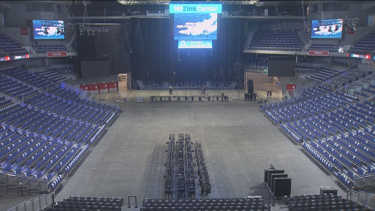 WiZink Center: un backstage divido entre vacunas y conciertos