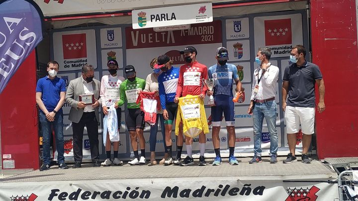 Laureados de la tercera etapa / @FMCICLISMO