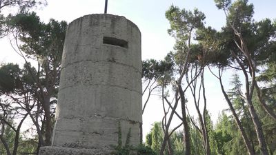 Tres búnkers de la Guerra Civil en el Parque del Oeste, la huella de la Guerra Civil en Madrid