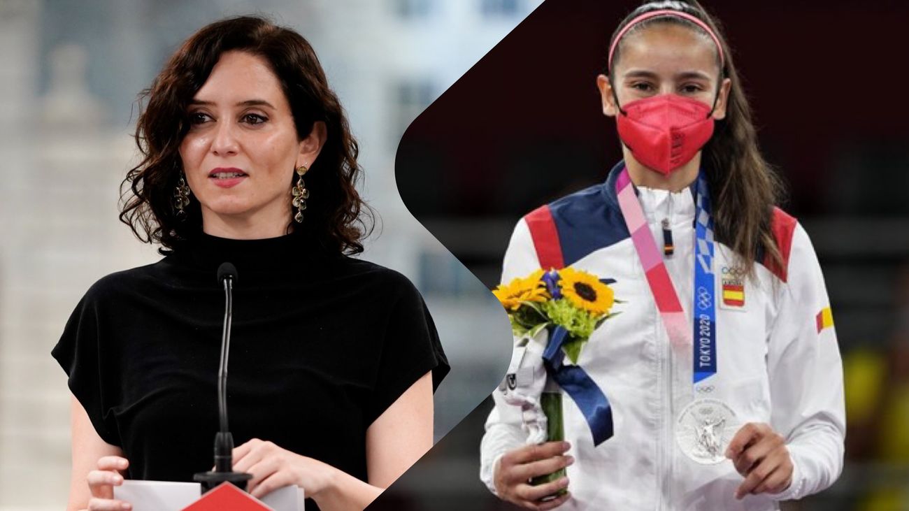 Ayuso, emocionada por la plata de Adriana Cerezo