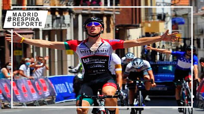 Robbe Claeys gana la cuarta etapa de la Vuelta a Madrid; Elías Maris, nuevo líder