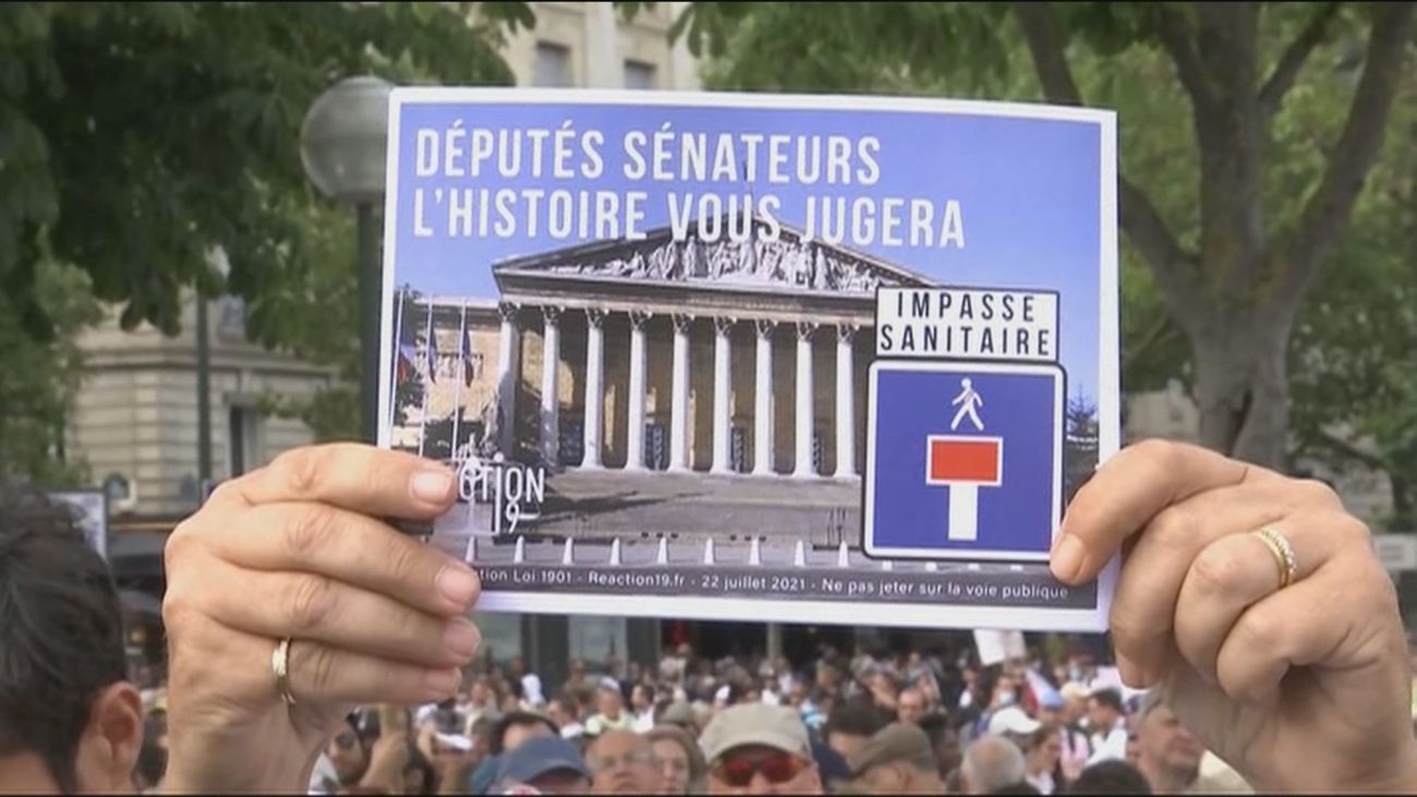 Las protestas contra las restricciones se multiplican en toda Europa