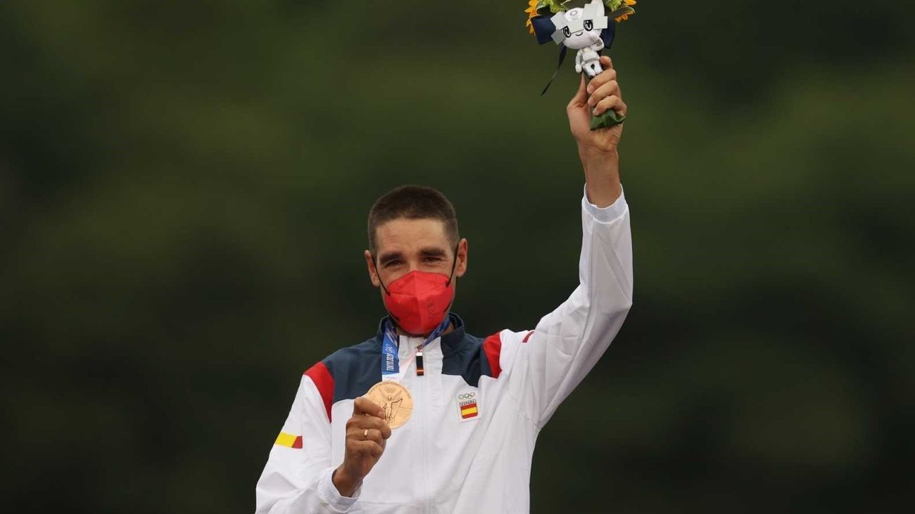 David Valero, medalla de bronce en ciclismo de montaña