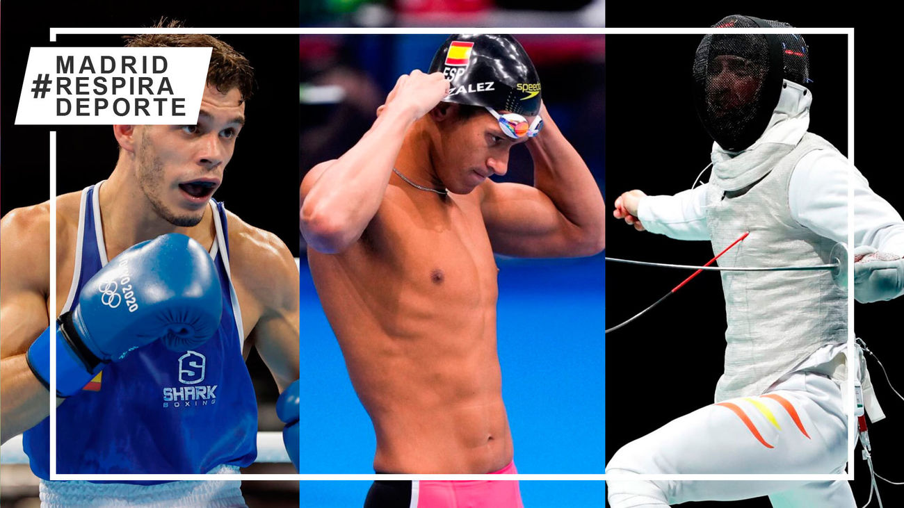 Gabriel Escobar, Hugo González y Carlos Llavador