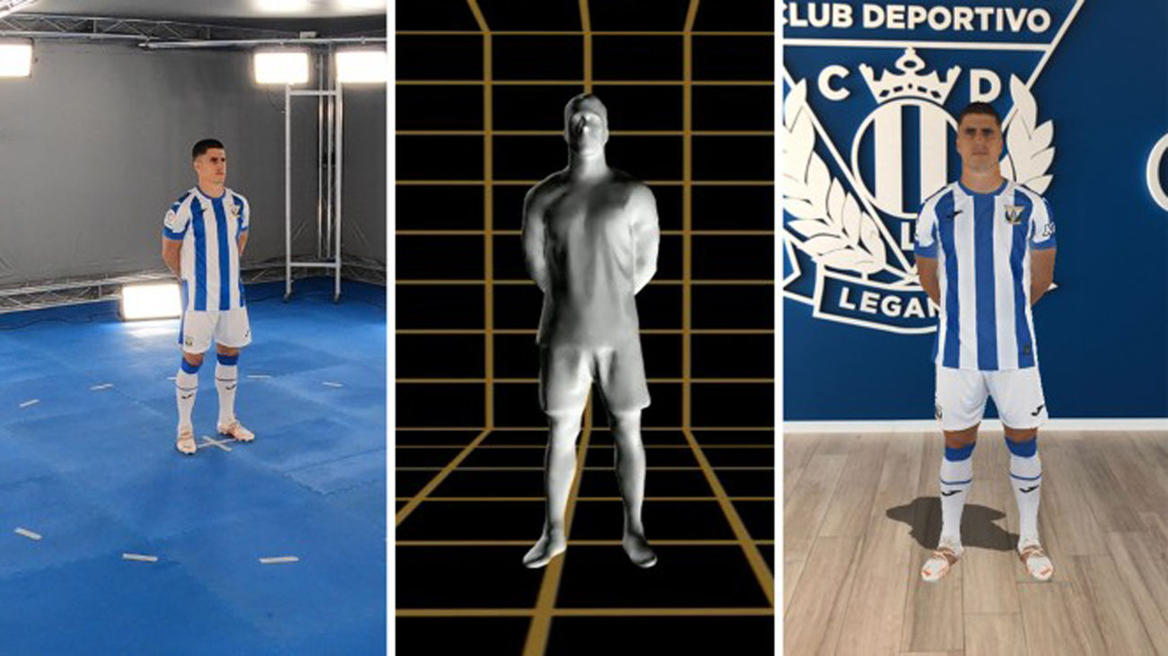 El Leganés, primer equipo en presentar su equipación en 3D