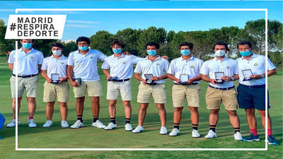 Madrid, subcampeón de España Interautonómico masculino de golf