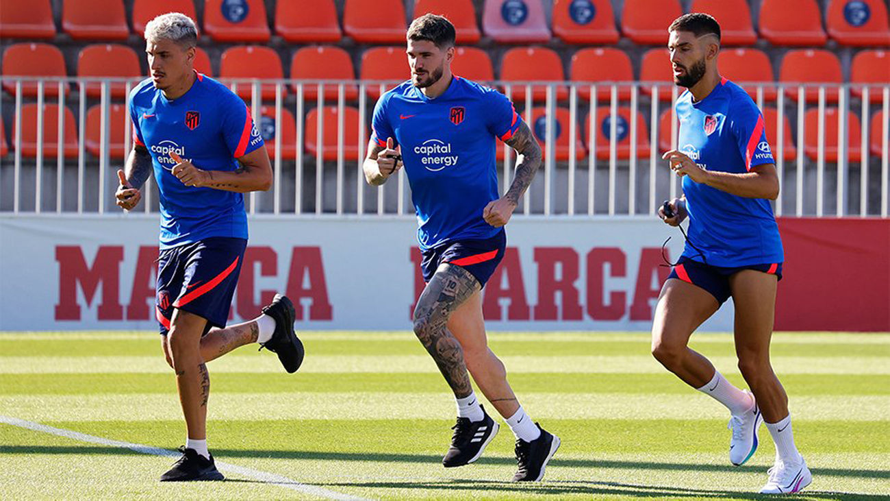 Del Paul ya se entrena con sus nuevos compañeros del Atlético