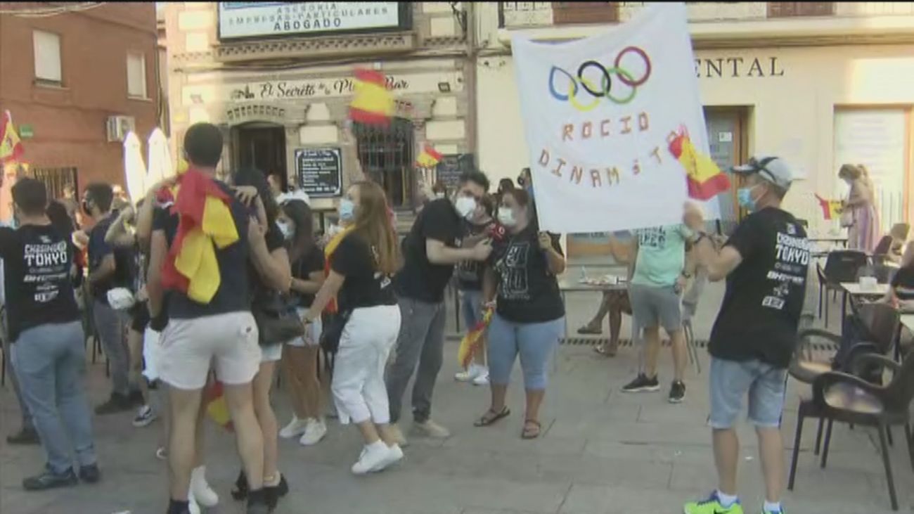 Todo Villa del Prado celebra la actuación de Rocío ‘Dinamita’ en Tokio