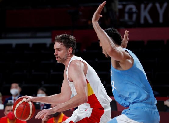 Pau Gasol ante Argentina / EFE