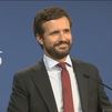 Casado dice que Sánchez es un presidente "en recesión" al frente de un  Gobierno "en barrena"