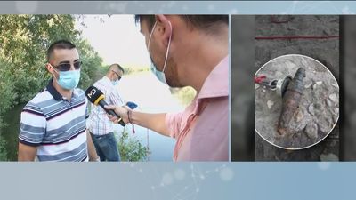 Los TEDAX desactivan un artefacto de la Guerra Civil en el río Henares