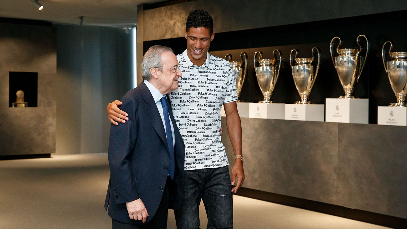 Varane se despide del Real Madrid