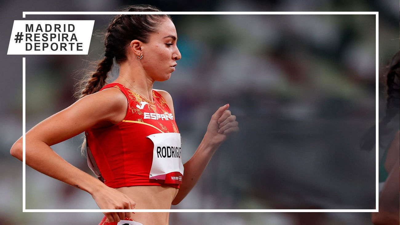 San Lorenzo de El Escorial, volcado con Lucía Rodríguez, 16ª en Tokio