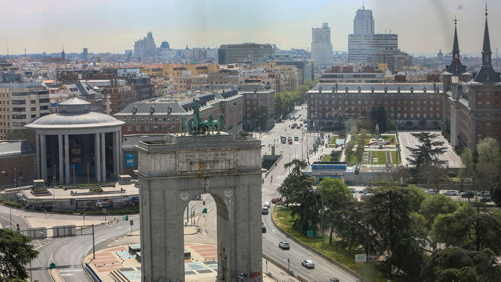 Panorámica desde el Faro de Moncloa / Ricardo Rubio / Europa Press