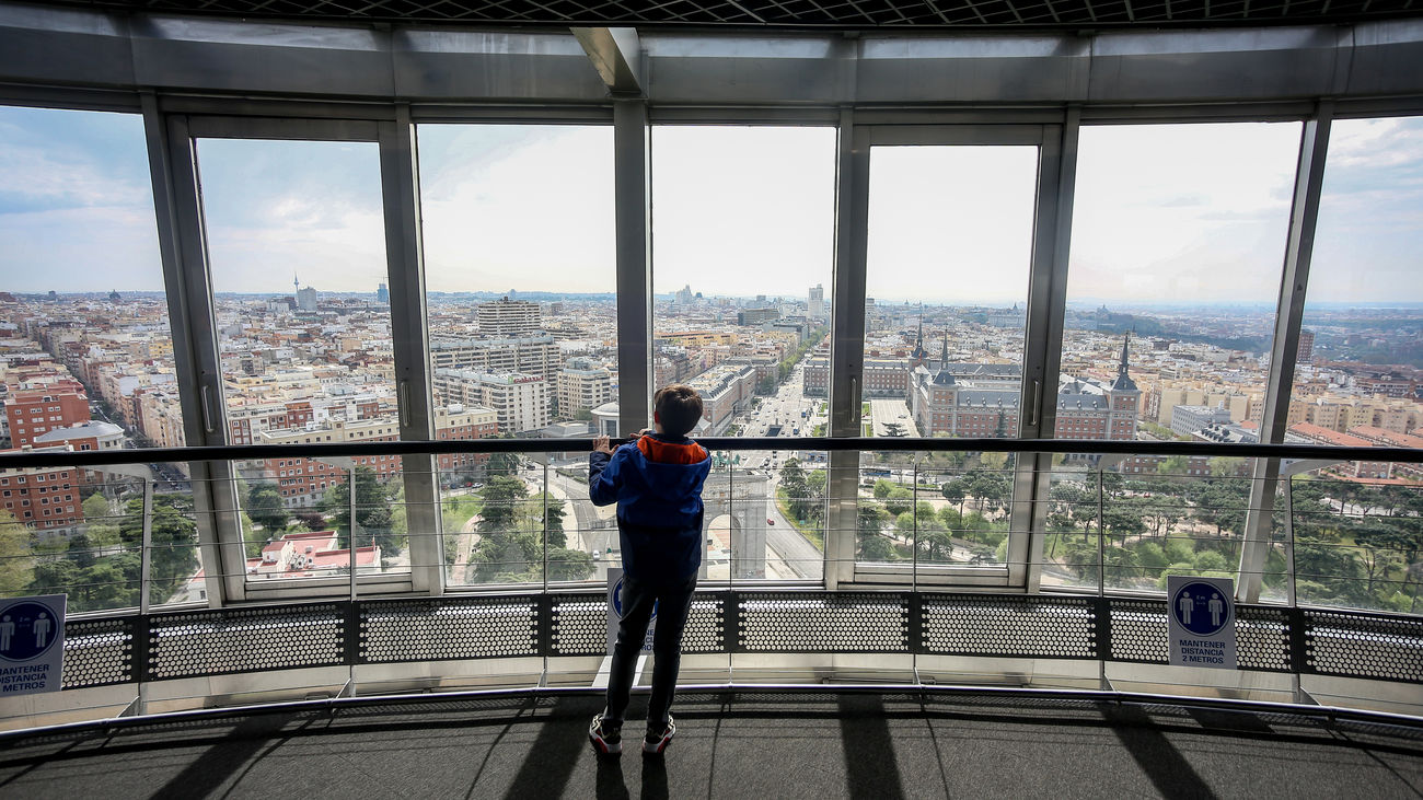 Un paseo virtual desde las alturas de Madrid