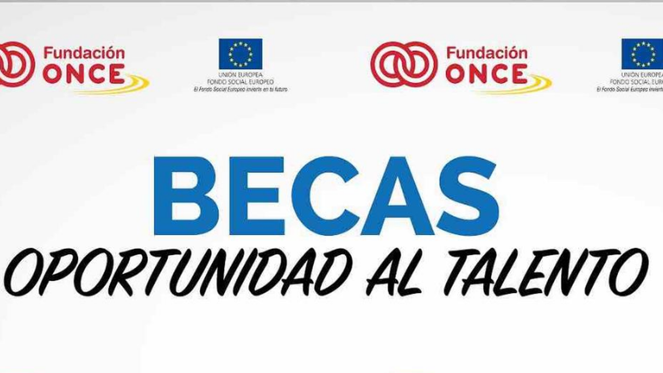 Becas 2021 de la Fundación Once para jóvenes con discapacidad que quieran realizar estudios universitarios