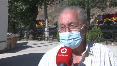 Dos urbanizaciones de Navas del Rey tuvieron que ser desalojadas por el incendio del pantano de San Juan