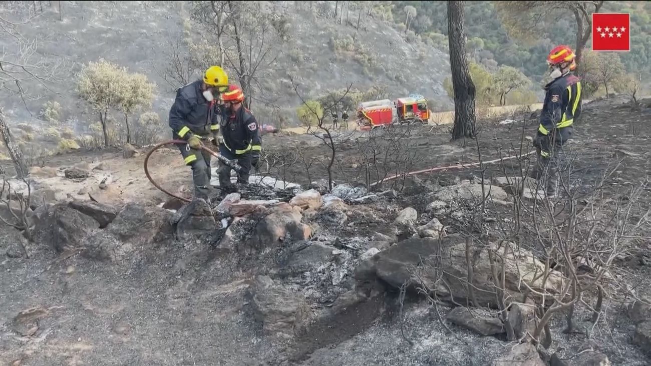 Controlado el incendio en el pantano de San Juan tras quemar 50 hectáreas