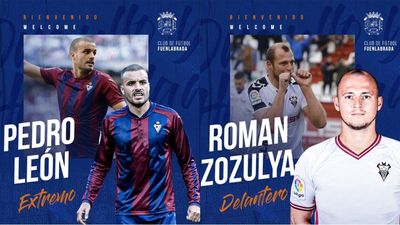 Pedro León y Zozulia fichan por el Fuenlabrada