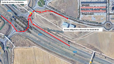 Inician la reconstrucción de la glorieta de Ronda de Naciones Unidas en Alcorcón