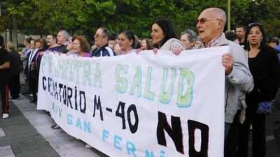 Vecinos de Usera y Villaverde "no tiran la toalla" en el pulso al crematorio de la M-40