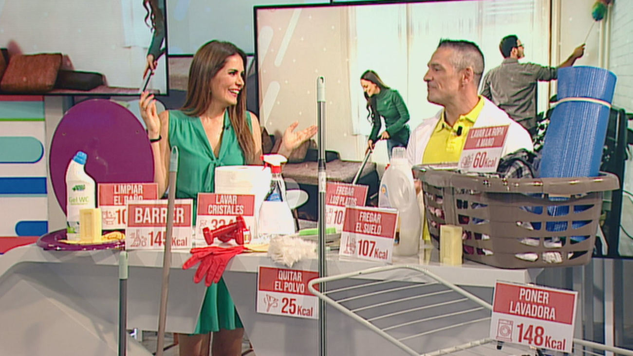 ¿Cuántas calorías se queman haciendo tareas del hogar?