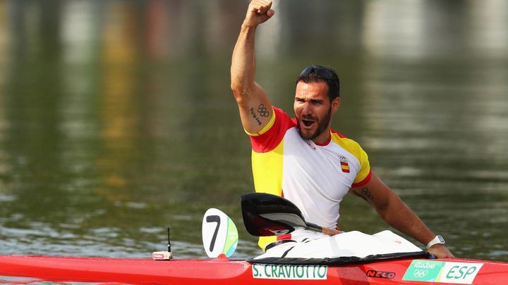 Craviotto,  con cinco  medallas olímpicas, leyenda del deporte español