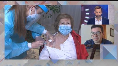 Los profesionales de las residencias piden una tercera dosis de la vacuna