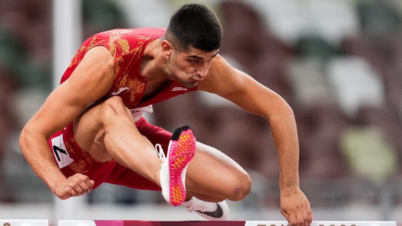 Asier Martínez, a la final de 110 metros vallas en sus primeros Juegos