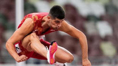 Asier Martínez, a la final de 110 metros vallas en sus primeros Juegos