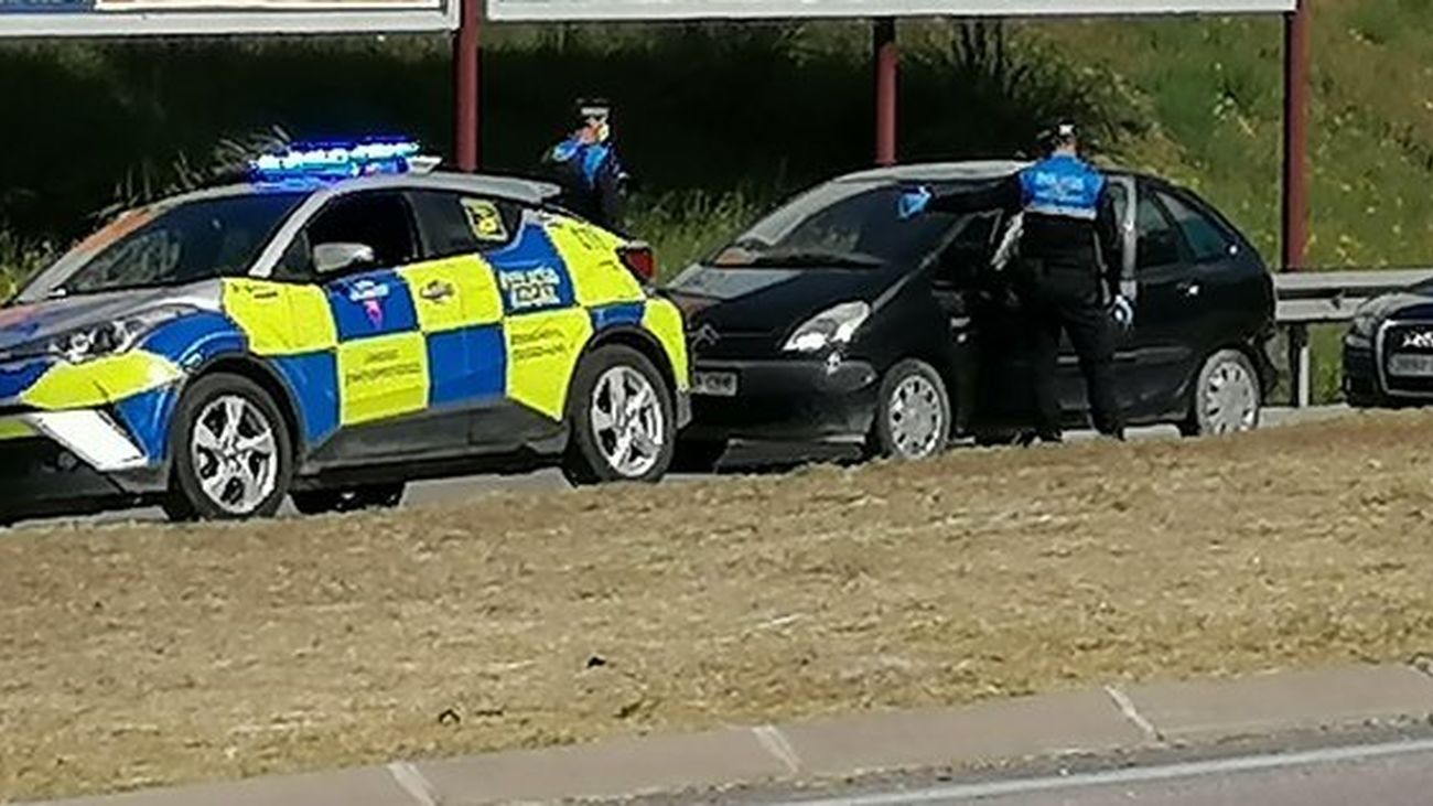 Interceptado en Rivas un conductor que quintuplicaba la tasa de alcoholemia