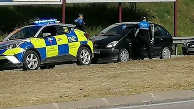 Interceptado en Rivas un conductor que quintuplicaba la tasa de alcoholemia