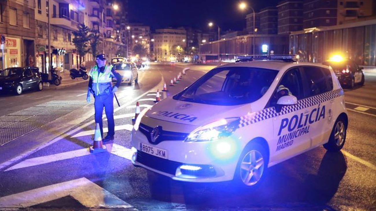 Imagen de un policía municipal de Madrid