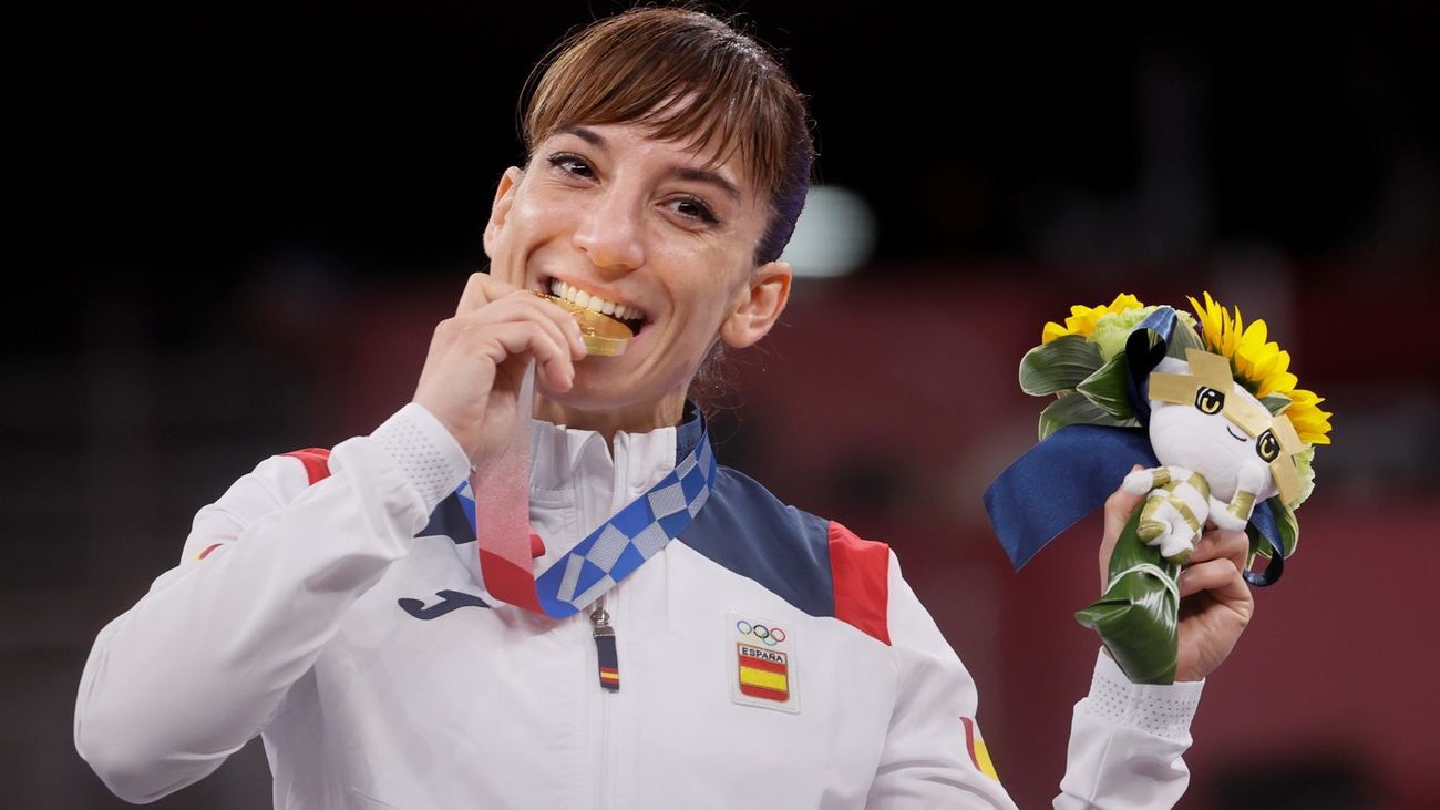 Sandra Sánchez, medalla de oro en el templo del kárate