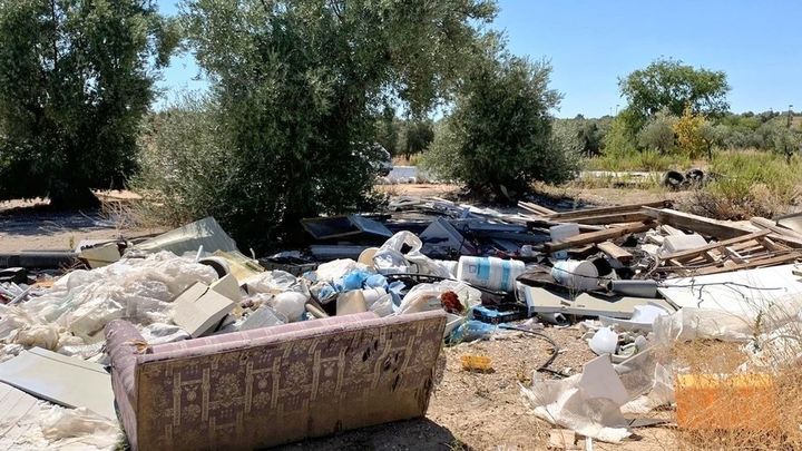 Vertido realizado en San Martín de la Vega / AYTO SAN MARTÍN DE LA VEGA
