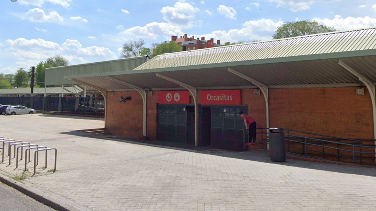 Estación de Cercanías de Orcasitas en la línea C5